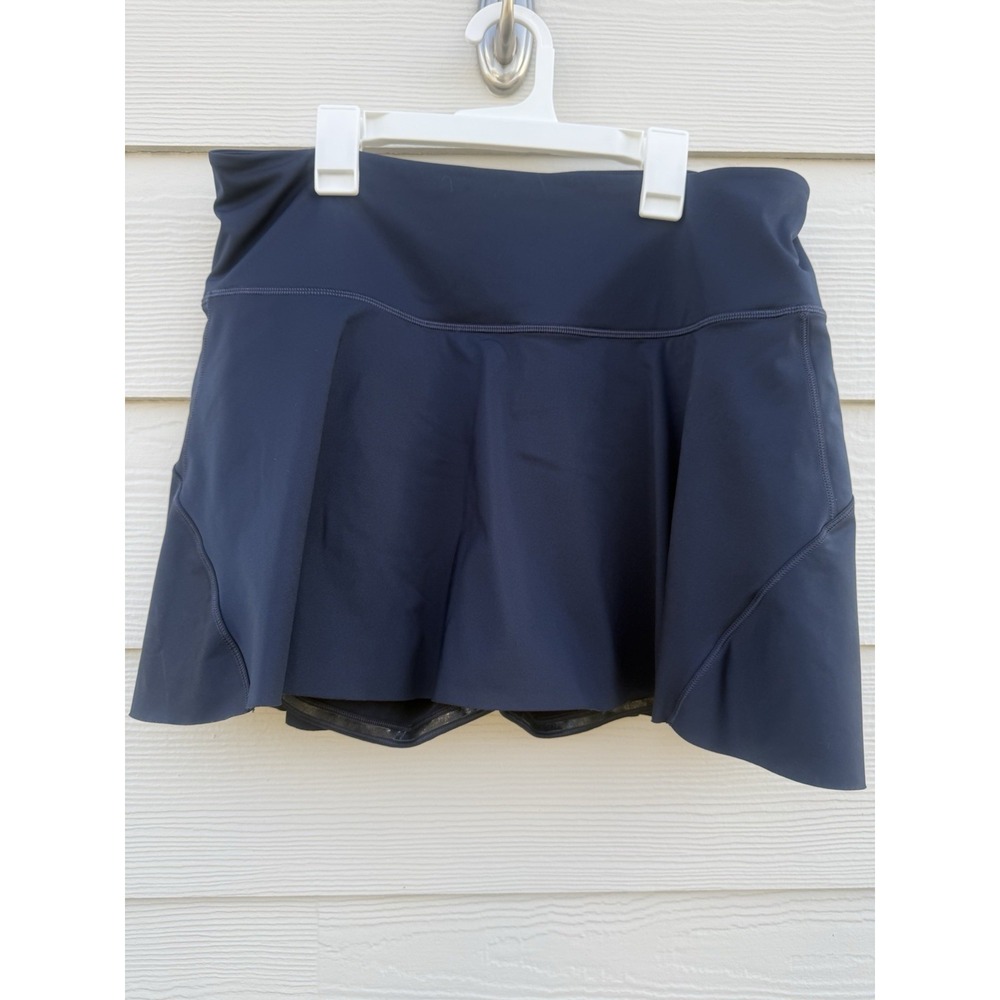 ATHLETA ACE TENNIS SKORT 13 1/2" Navy Women's Size Large